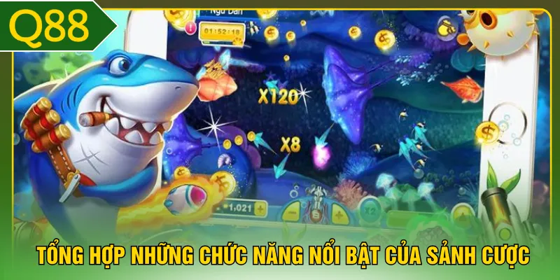 Tổng hợp những chức năng nổi bật của sảnh cược